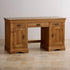 French Rustic Solid Oak Computer Desk - Oak Furniture Store