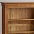 French Rustic Solid Oak Small Bookcase - Oak Furniture Store