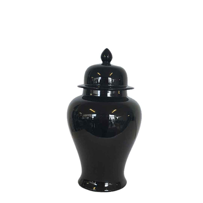 Ginger Jar Black 35h LCEA35BLK