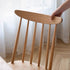 Hasjo Natural Solid Oak Dining Chair - Oak Furniture Store