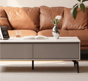 Hertz Natural Solid Ash Coffee Table - Oak Furniture Store & Sofas