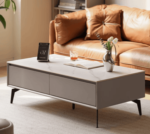 Hertz Natural Solid Ash Coffee Table - Oak Furniture Store & Sofas