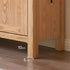 Humbie Natural Solid Oak Shoe Cabinet - Oak Furniture Store