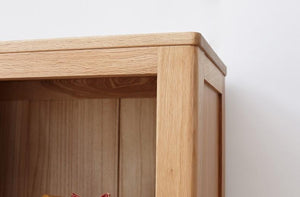 Humbie Solid Oak Large Bookcase (Coming Soon!) - Oak Furniture Store & Sofas