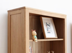 Humbie Solid Oak Large Bookcase (Coming Soon!) - Oak Furniture Store & Sofas