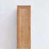 Humbie Solid Oak Slim Display Cabinet - Oak Furniture Store