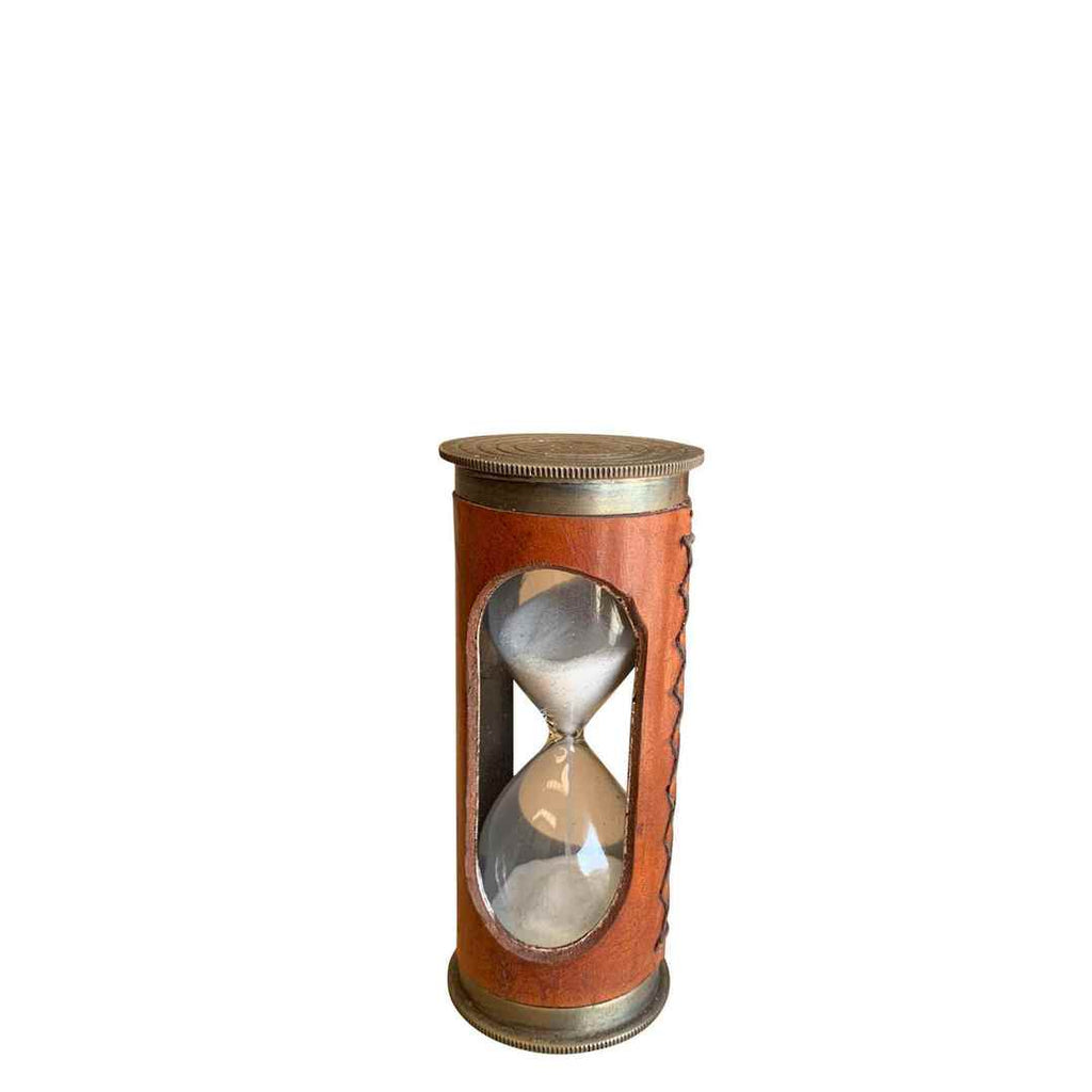 Leather Sand Timer LDTK253 - Oak Furniture Store & Sofas