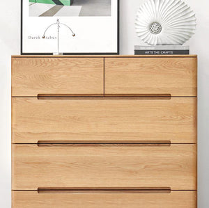 Manchester Natural Solid Oak 2+3 Chest of Drawers (New Product Coming Soon!) - Oak Furniture Store & Sofas