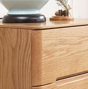 Manchester Natural Solid Oak 2+3 Chest of Drawers (New Product Coming Soon!) - Oak Furniture Store & Sofas