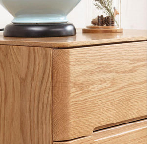 Manchester Natural Solid Oak 3+4 Chest of Drawers (New Product Coming Soon!) - Oak Furniture Store & Sofas