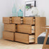Manchester Natural Solid Oak 3+4 Chest of Drawers - Oak Furniture Store