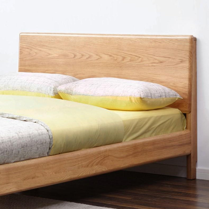 Manchester Natural Solid Oak Bed Frame - Oak Furniture Store