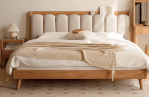 Mloda Solid Oak Bed Frame - Oak Furniture Store & Sofas