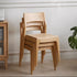 Munich Natural Solid Oak Dining Chair - Oak Furniture Store