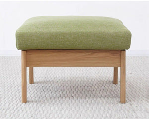 Nayoro Natural Solid Oak Seat Sofa - Oak Furniture Store & Sofas