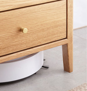 Oslo Bedside Table Design 3 - Oak Furniture Store & Sofas