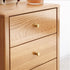 Oslo Natural Solid Oak Bedside Table Design 3 - Oak Furniture Store