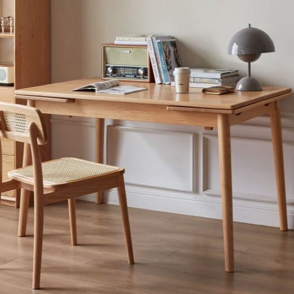 Oslo Natural Oak Extending Dining Table - Oak Furniture Store