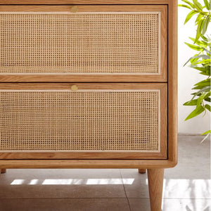 Oslo Natural Oak Magazine Sideboard - Oak Furniture Store & Sofas