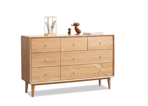 Oslo Natural Solid Oak 3+4 Chest of Drawers (Coming Soon!) - Oak Furniture Store & Sofas