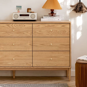 Oslo Natural Solid Oak 9 Drawers - Oak Furniture Store & Sofas