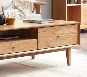 Oslo Natural Solid Oak Coffee Table - Oak Furniture Store & Sofas