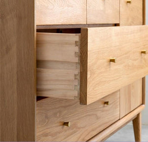 Oslo Natural Solid Oak Sideboard - Oak Furniture Store & Sofas