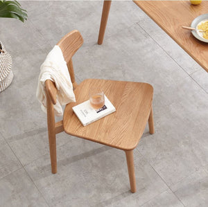 Oslo Oak Dining Chair - Oak Furniture Store & Sofas