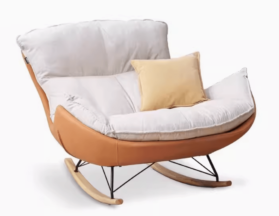 Oulu Eggshell-Inspired Fabric Double Sofa - Oak Furniture Store & Sofas