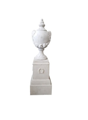 PALLADIO URN ONLY LIMEWASH - Oak Furniture Store & Sofas