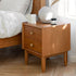 Prunus Solid Cherry Bedside Table - Oak Furniture Store