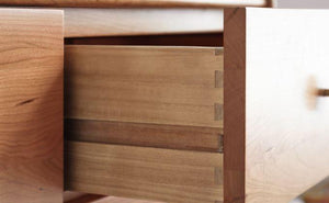 Prunus Solid Cherry Large Chest of Drawers - Oak Furniture Store & Sofas