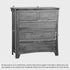 Renwick Rustic Solid Oak 3+2 Chest of Drawers - Oak Furniture Store