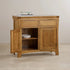 Renwick Rustic Solid Oak Small Sideboard - Oak Furniture Store