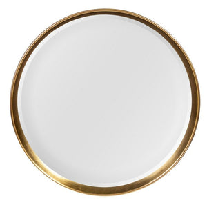 Round Beveled Wall Mirror KM8883 - Oak Furniture Store & Sofas