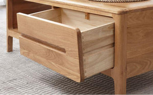 Seattle Natural Solid Oak Coffee Table - Oak Furniture Store & Sofas