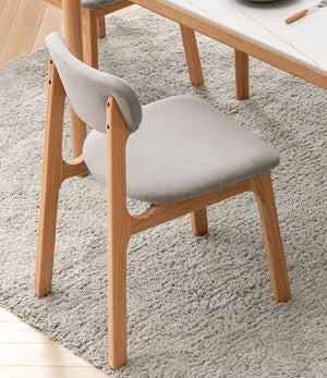 Seattle Natural Solid Oak Dining Chair - Oak Furniture Store & Sofas