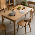 Seattle Natural Solid Oak Large Dining Table - Oak Furniture Store