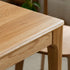 Seattle Natural Solid Oak Large Dining Table - Oak Furniture Store