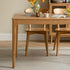 Seattle Natural Solid Oak Large Dining Table - Oak Furniture Store