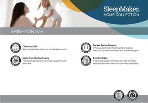 SleepMaker Brighton Firm Mattress - Oak Furniture Store & Sofas