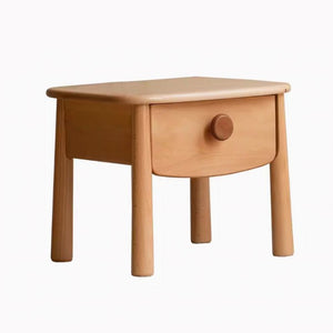 Urban Kidz Natural Solid Oak Side Table - Oak Furniture Store & Sofas