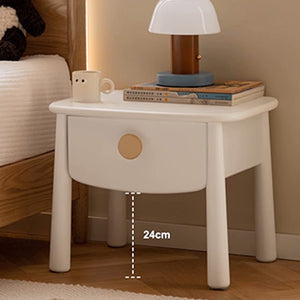 Urban Kidz Natural Solid Oak Side Table - Oak Furniture Store & Sofas