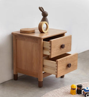 Urban Kidz Oak Bedside Table - Oak Furniture Store & Sofas