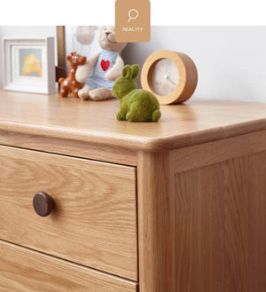 Urban Kidz Oak Chest of Drawers - Oak Furniture Store & Sofas