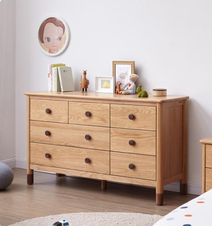 Urban Kidz Oak Chest of Drawers - Oak Furniture Store & Sofas