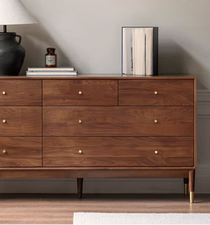 Walnut 9 Drawers - Oak Furniture Store & Sofas