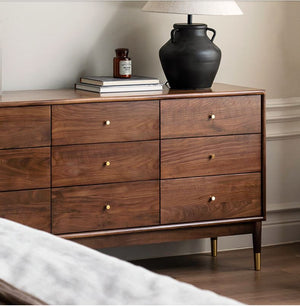 Walnut 9 Drawers - Oak Furniture Store & Sofas