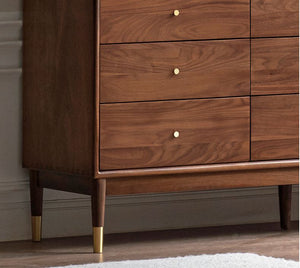 Walnut 9 Drawers - Oak Furniture Store & Sofas