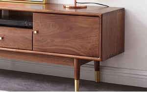 Walnut Large Entertainment Unit - Oak Furniture Store & Sofas